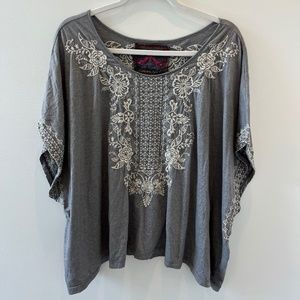 Johnny Was Embroidered Top New